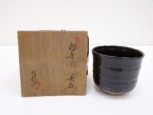 水野双鶴造　初音茶碗